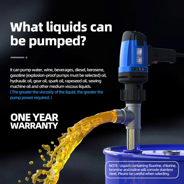 Fluid Transfer Pump 120VAC/3000W (37.5" sump) - Image 4