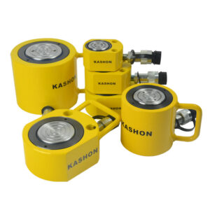 Hydraulic rams, bottle jacks, and low profile "pancake" jacks